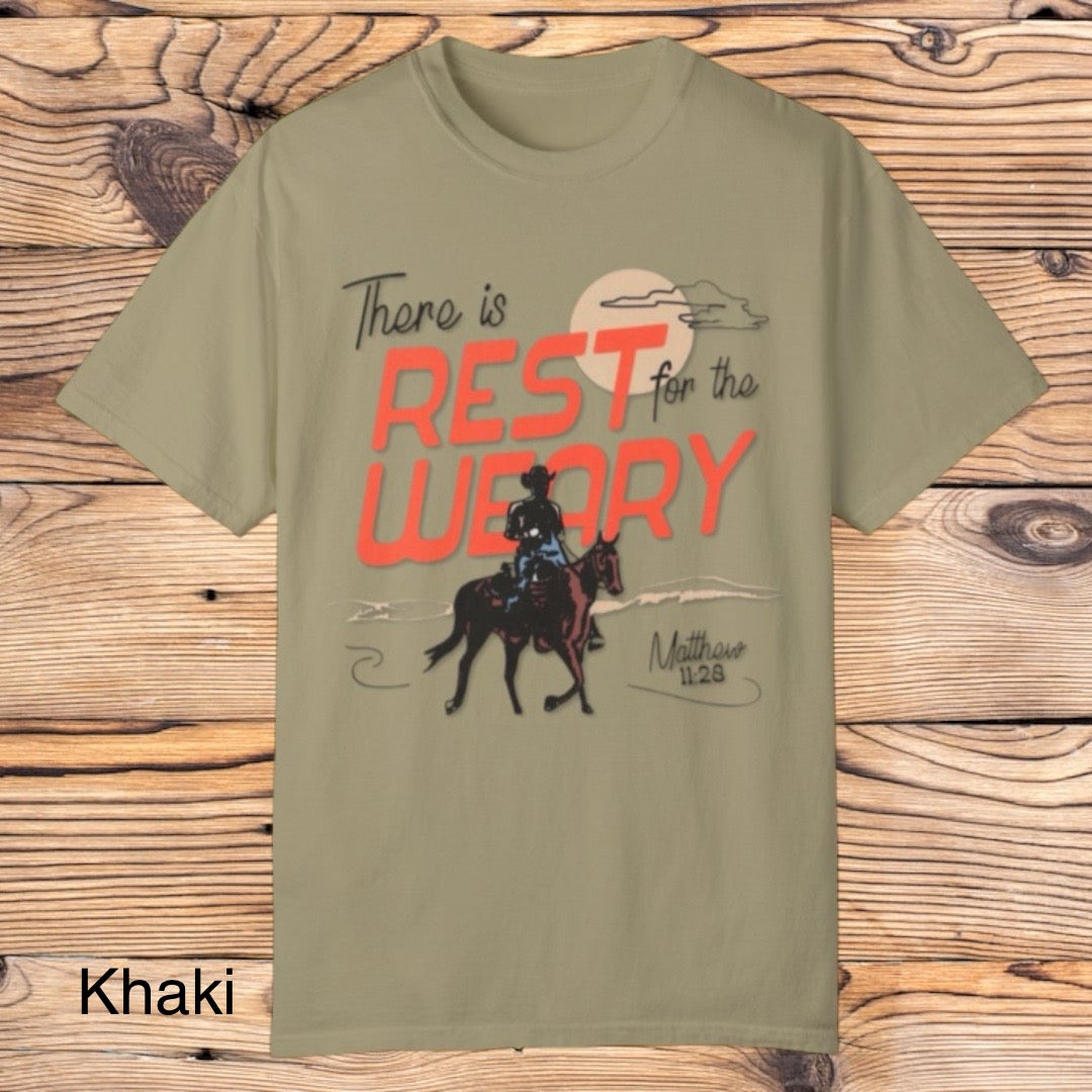 Rest for the Weary Tee - Southern Obsession Co.