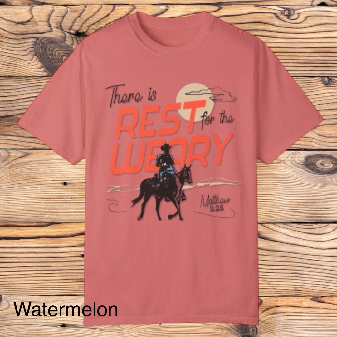 Rest for the Weary Tee - Southern Obsession Co.