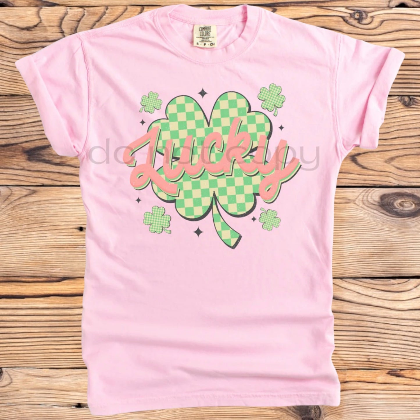 Lucky Retro Clover Tee - Southern Obsession Co.