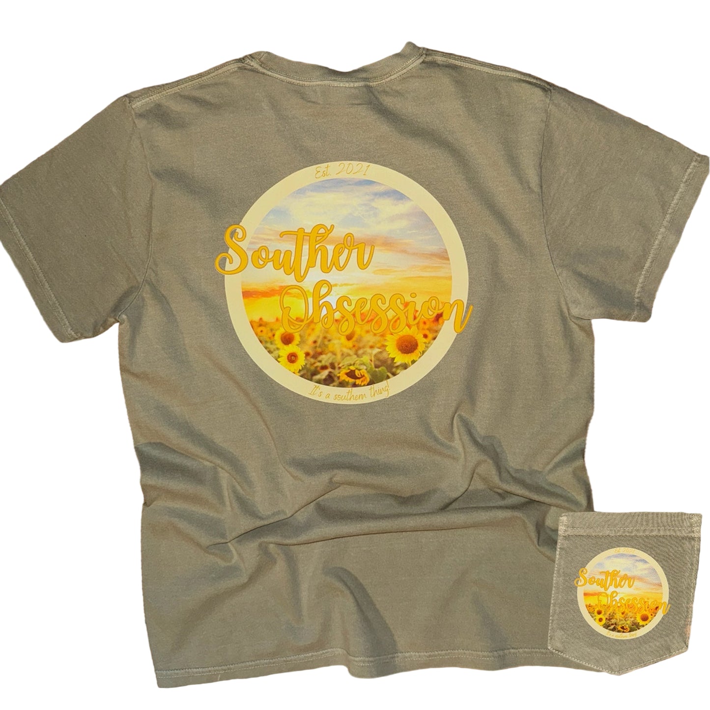 Sunflower Sunset Tee - Southern Obsession Co.