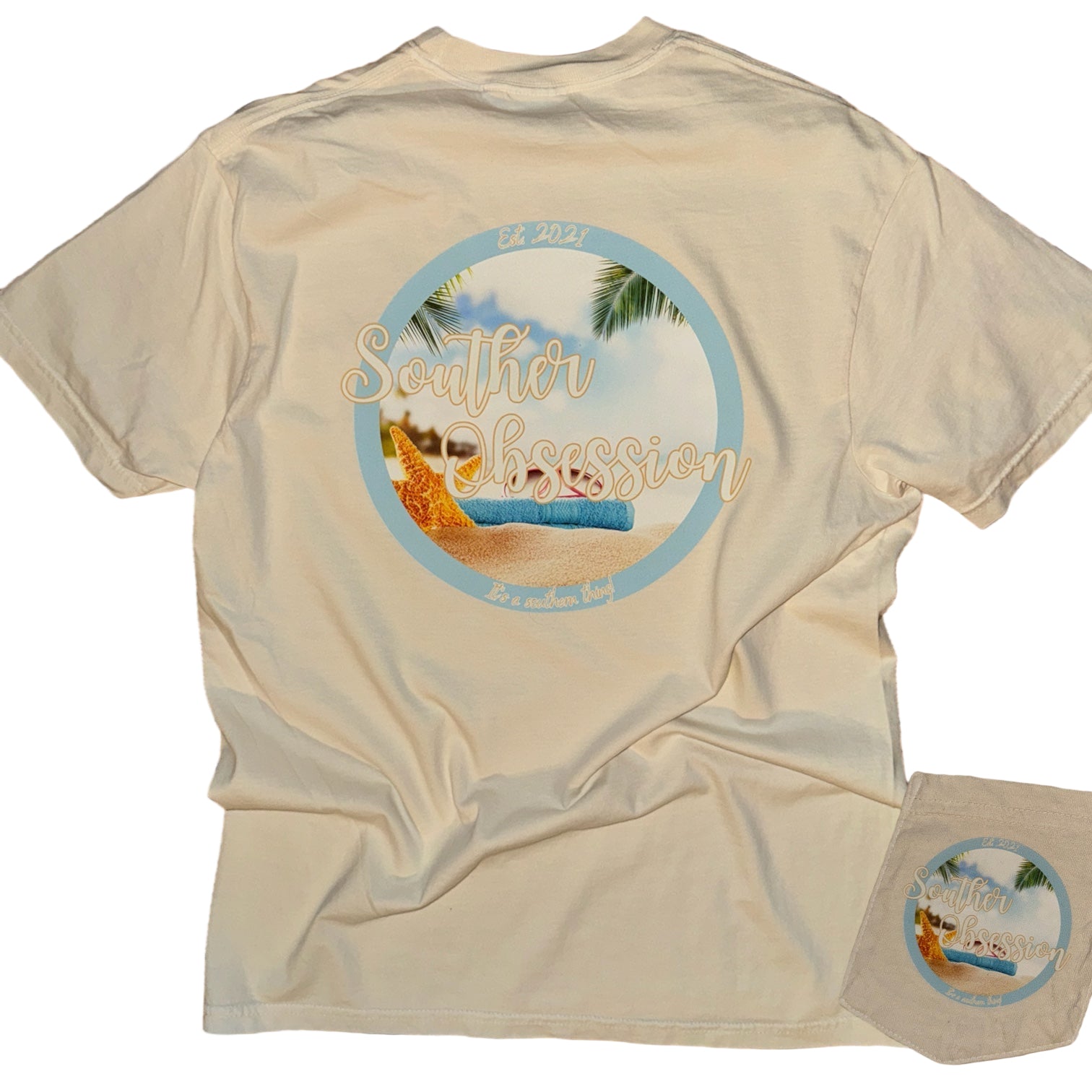 SOC Beach Tee - Southern Obsession Co.