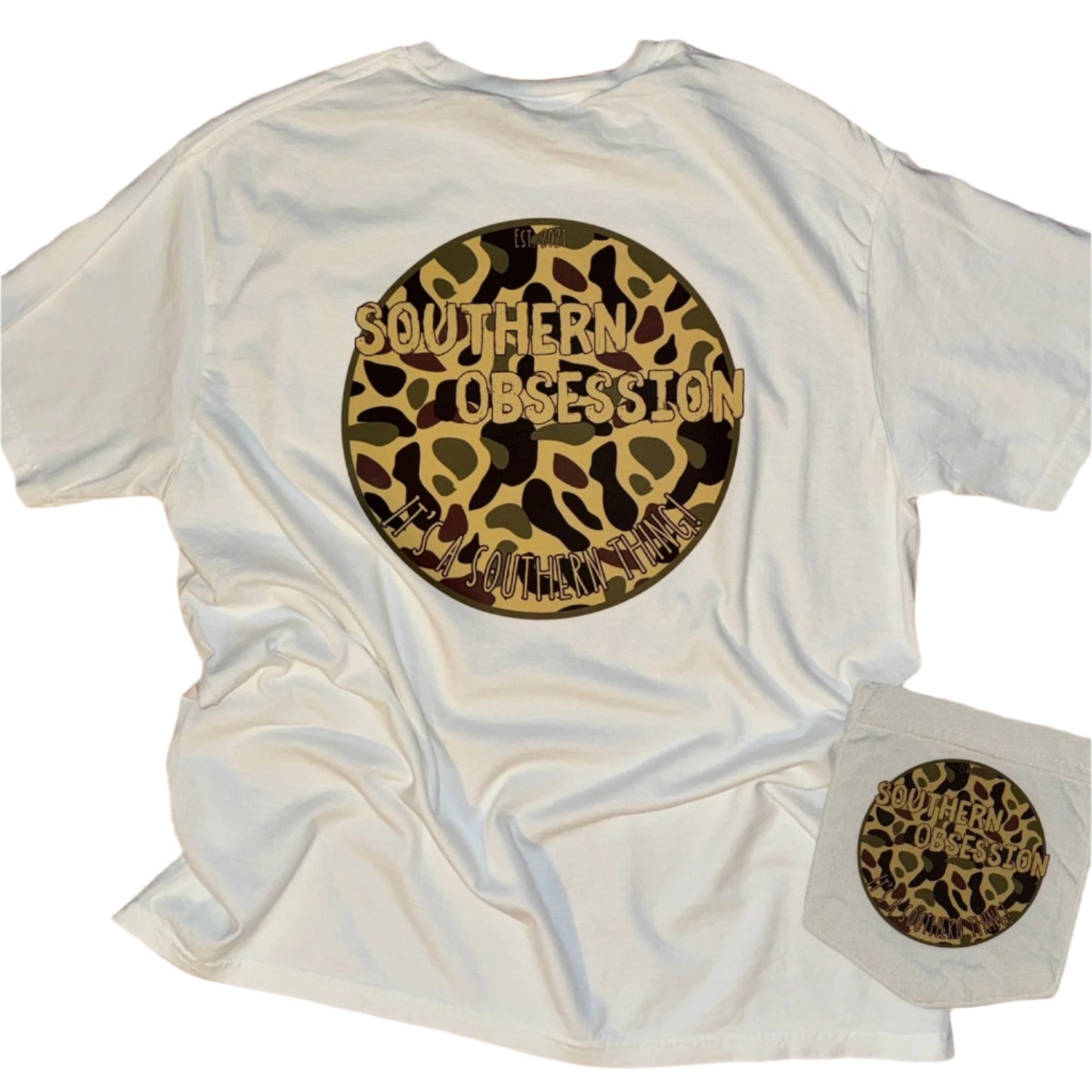 SOC Dark Camo Tee - Southern Obsession Co.