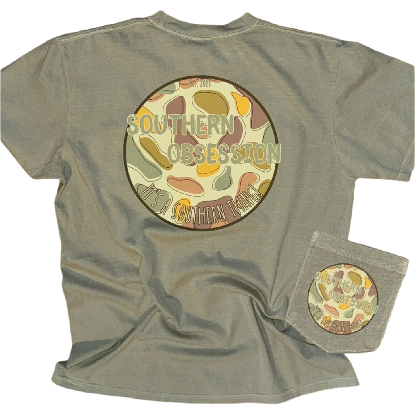 SOC Light Camo Tee - Southern Obsession Co.