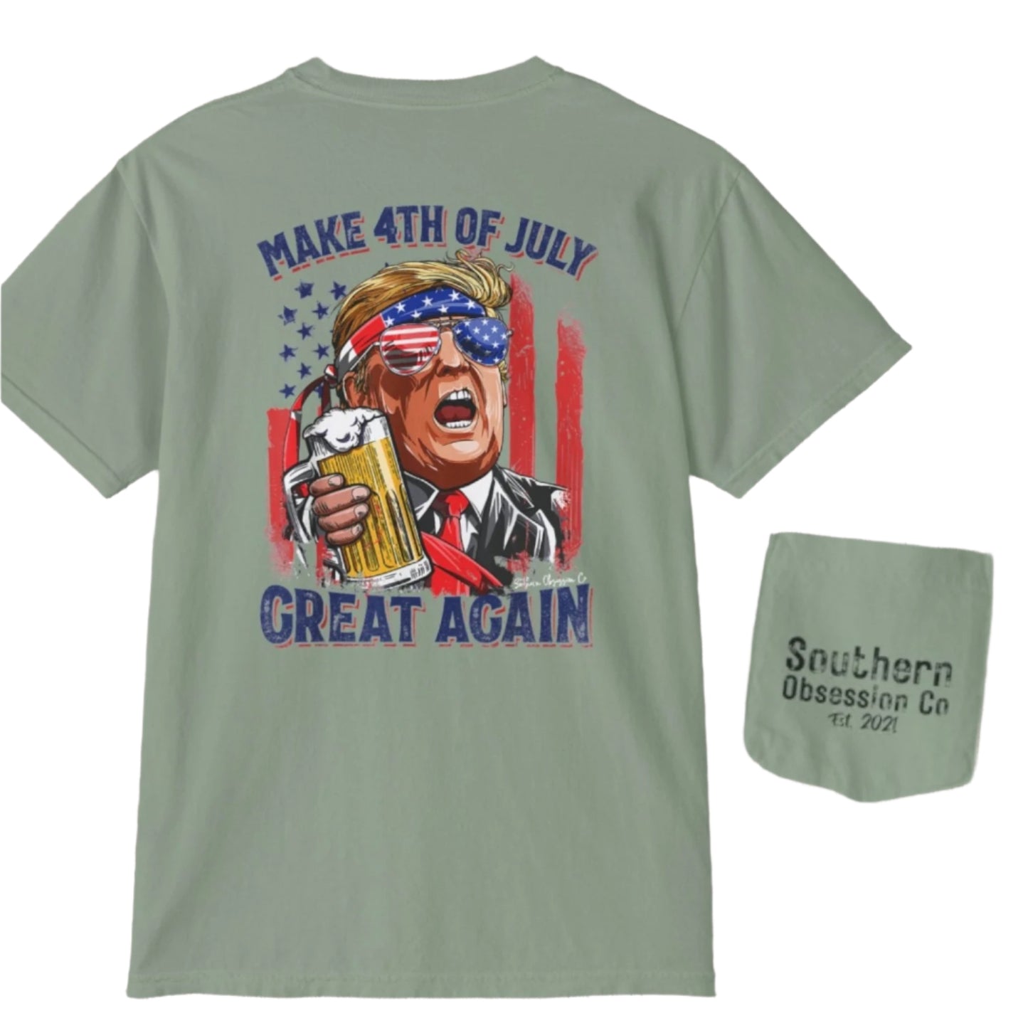 Trump July Tee - Southern Obsession Co.