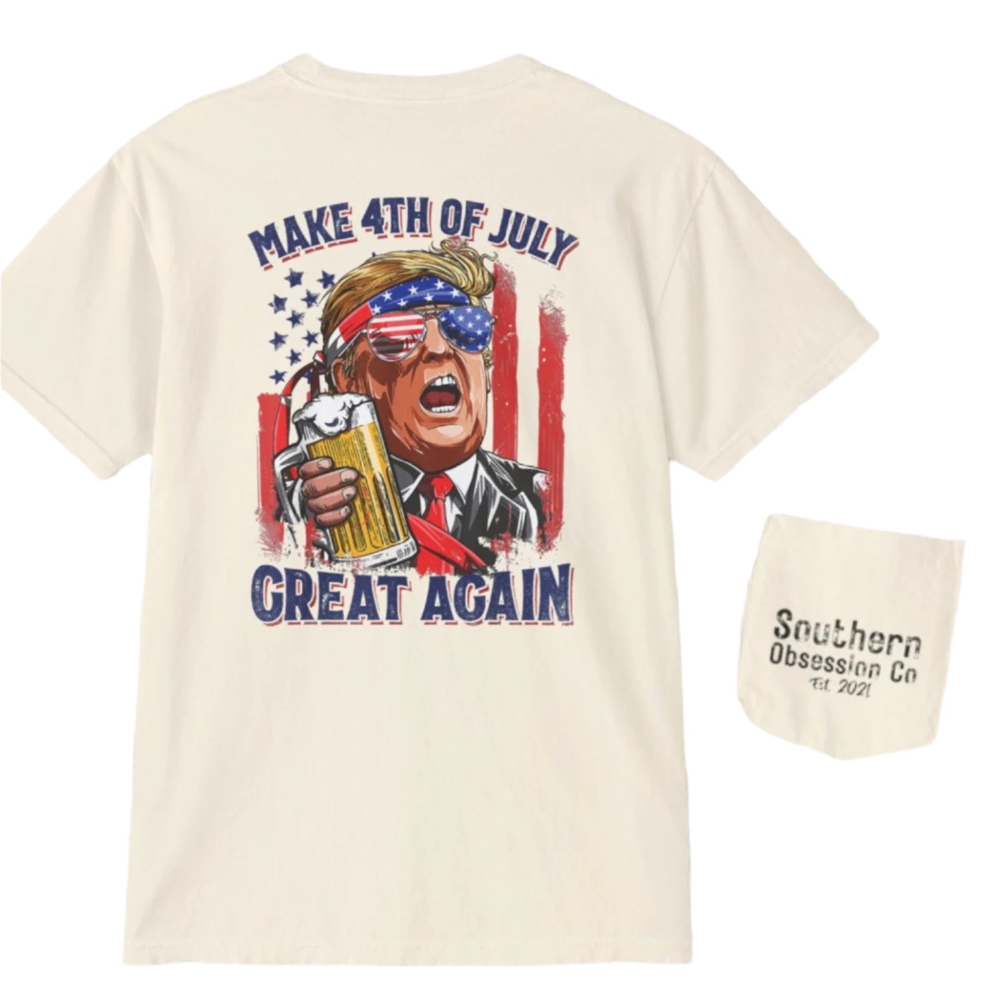 Trump July Tee - Southern Obsession Co.