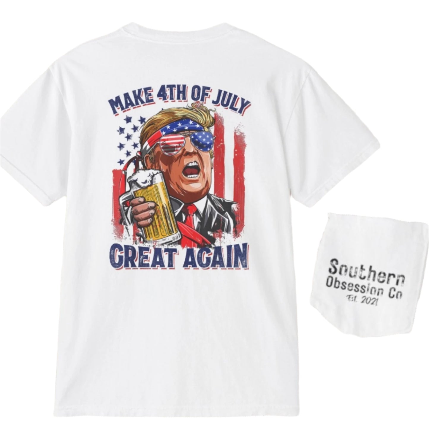 Trump July Tee - Southern Obsession Co.