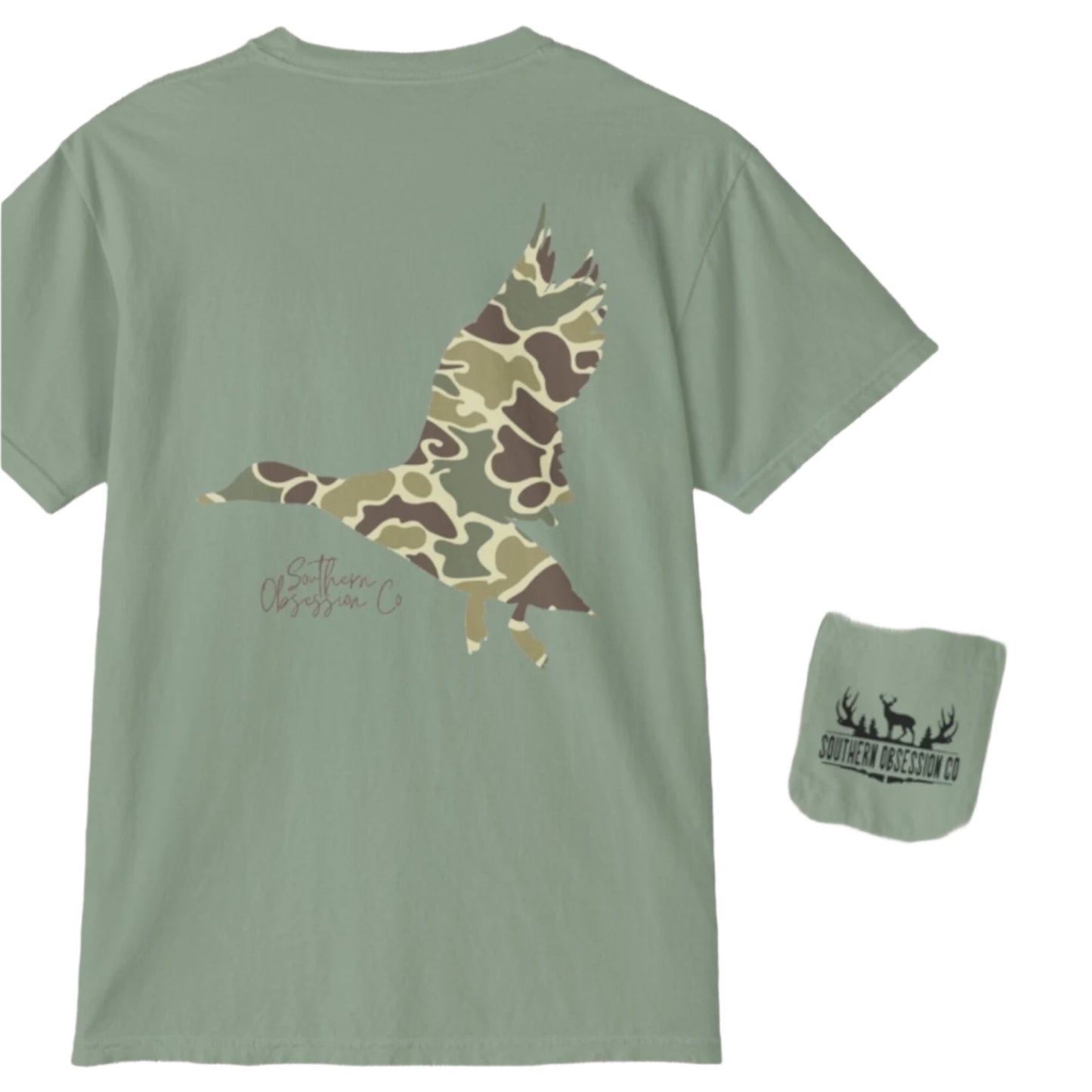 Camo Bird SOC Tee! - Southern Obsession Co.
