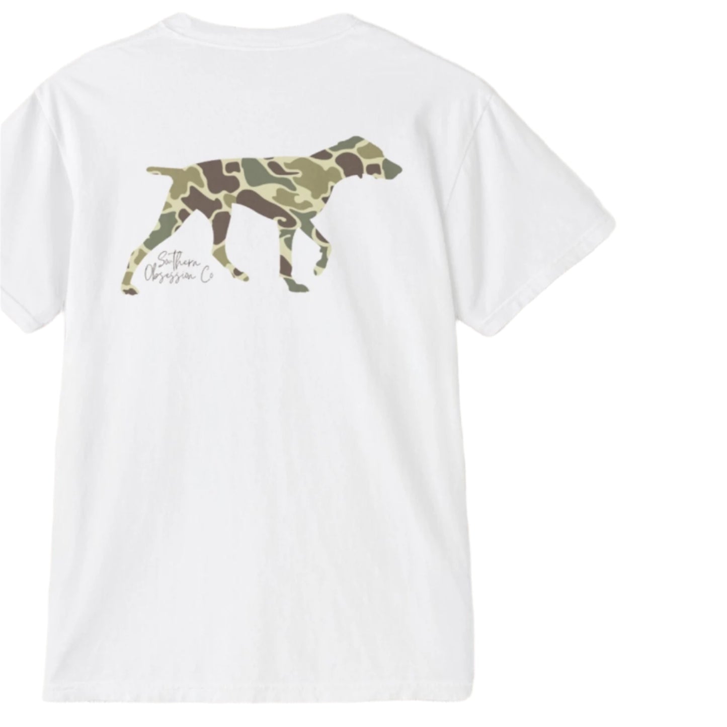 Camo Pointer Tee - Southern Obsession Co.