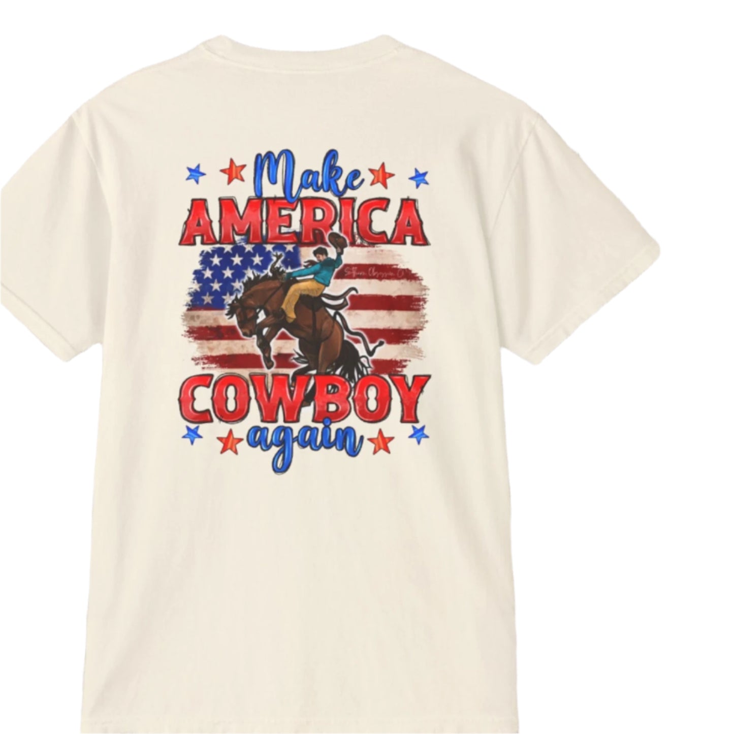 America Cowboy Tee - Southern Obsession Co.