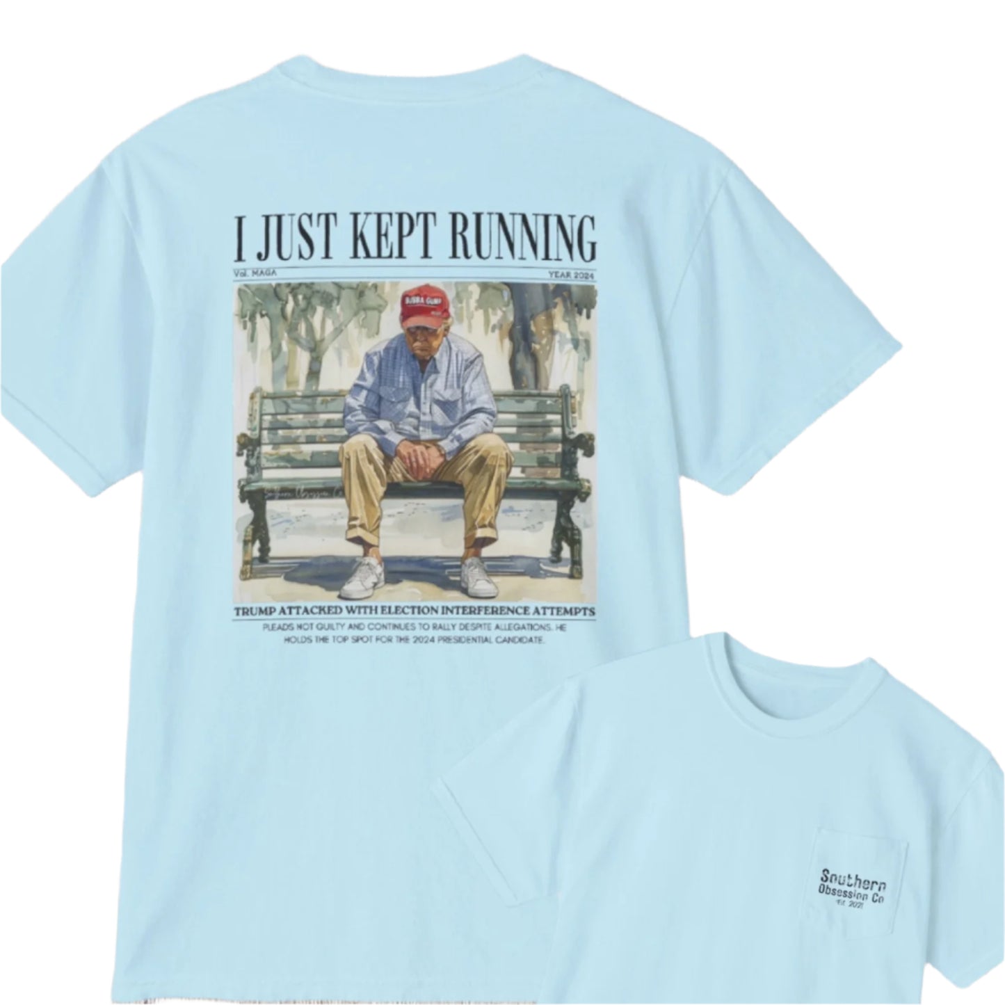 Kept Running Tee - Southern Obsession Co.