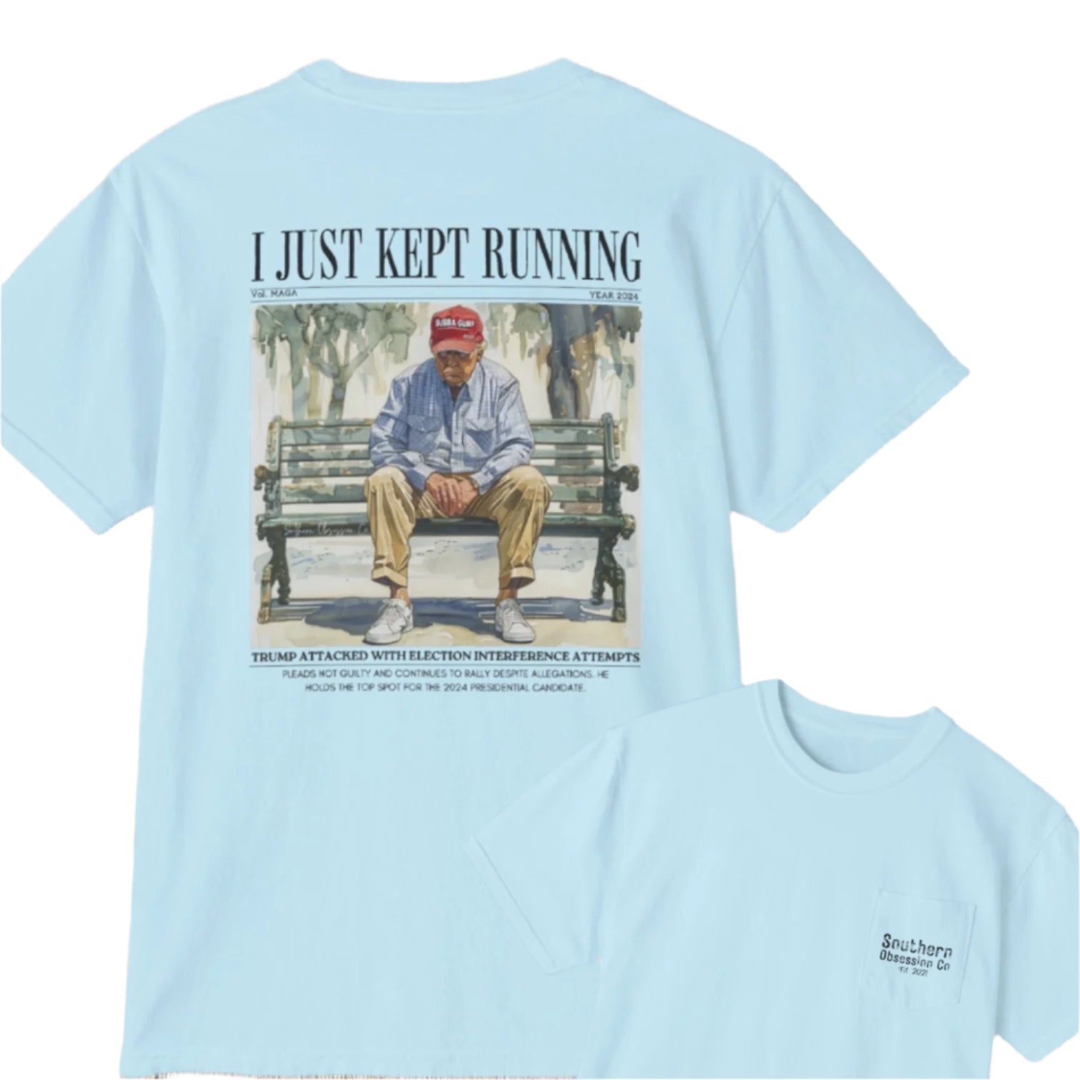 Kept Running Tee - Southern Obsession Co.