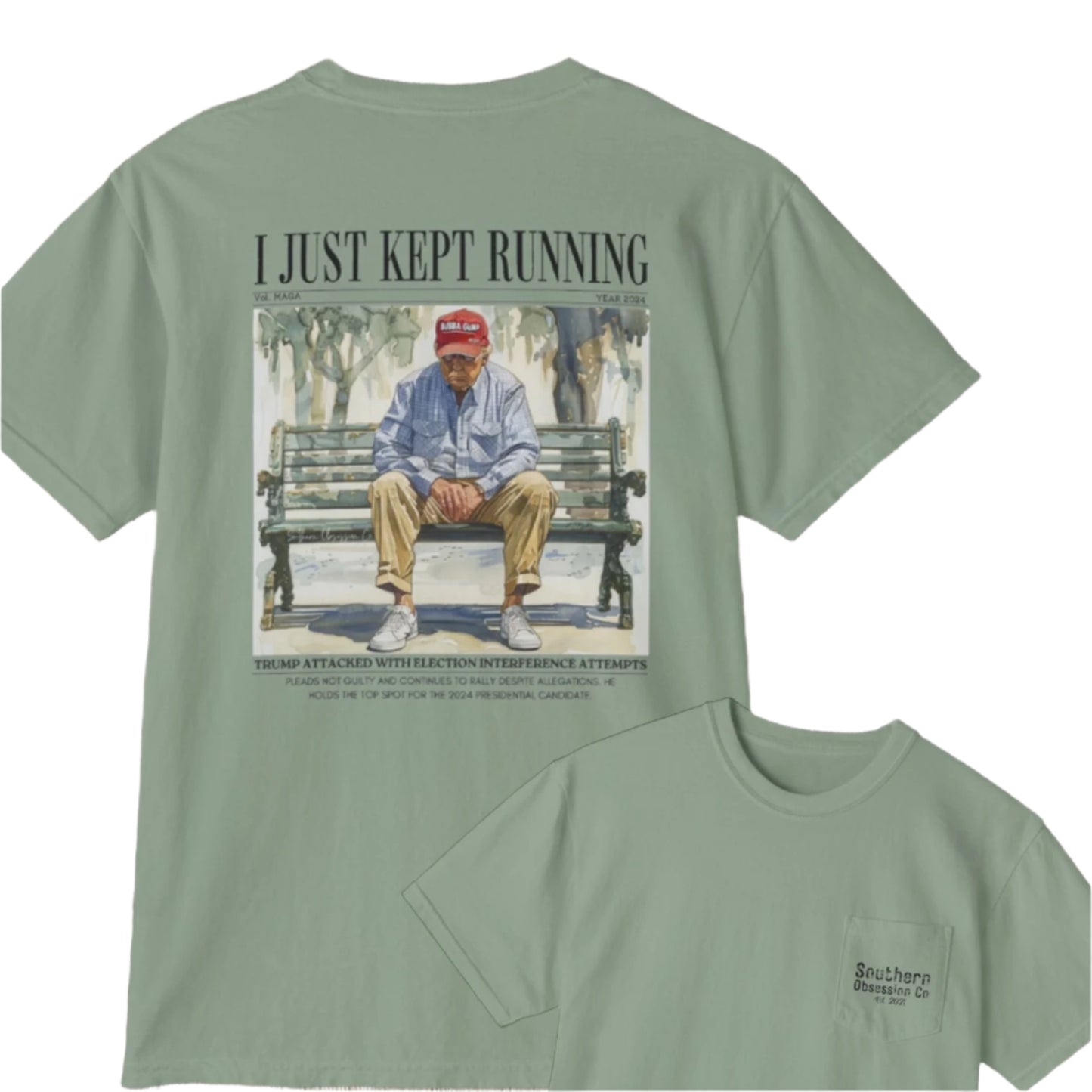 Kept Running Tee - Southern Obsession Co.