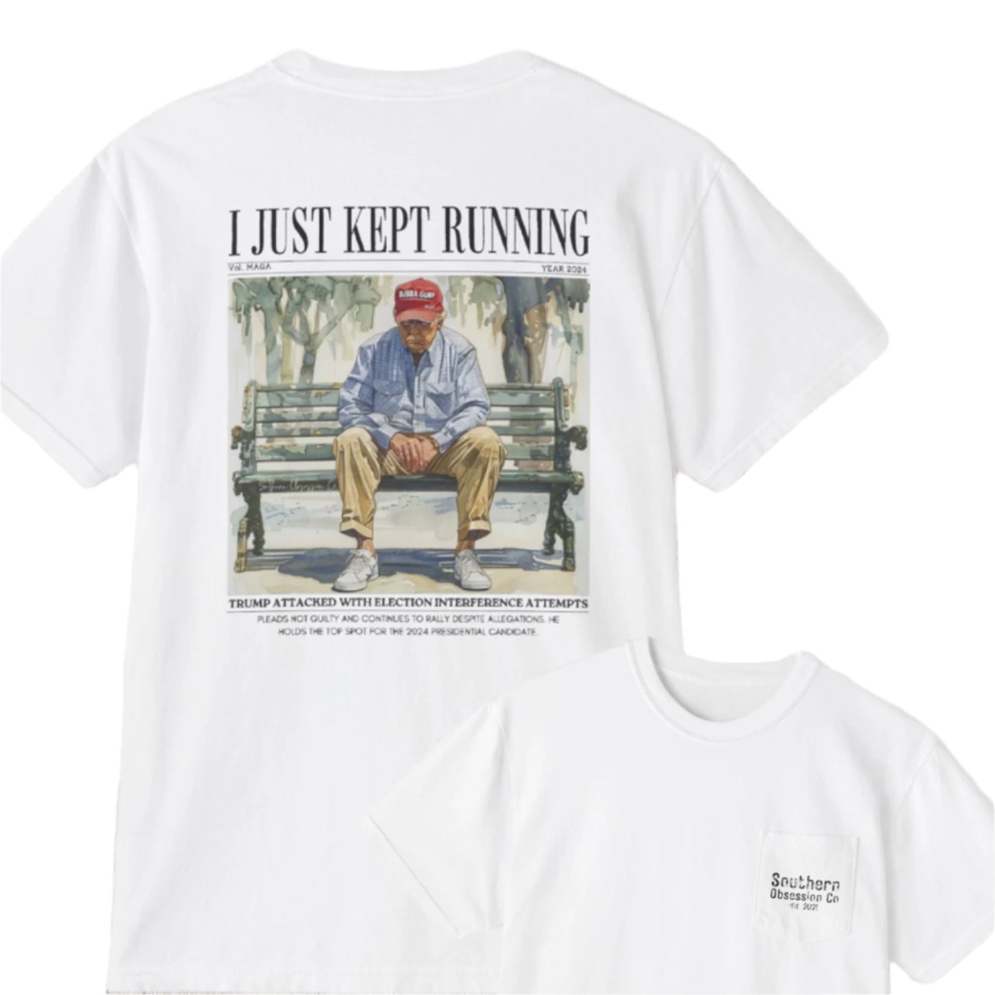 Kept Running Tee - Southern Obsession Co.
