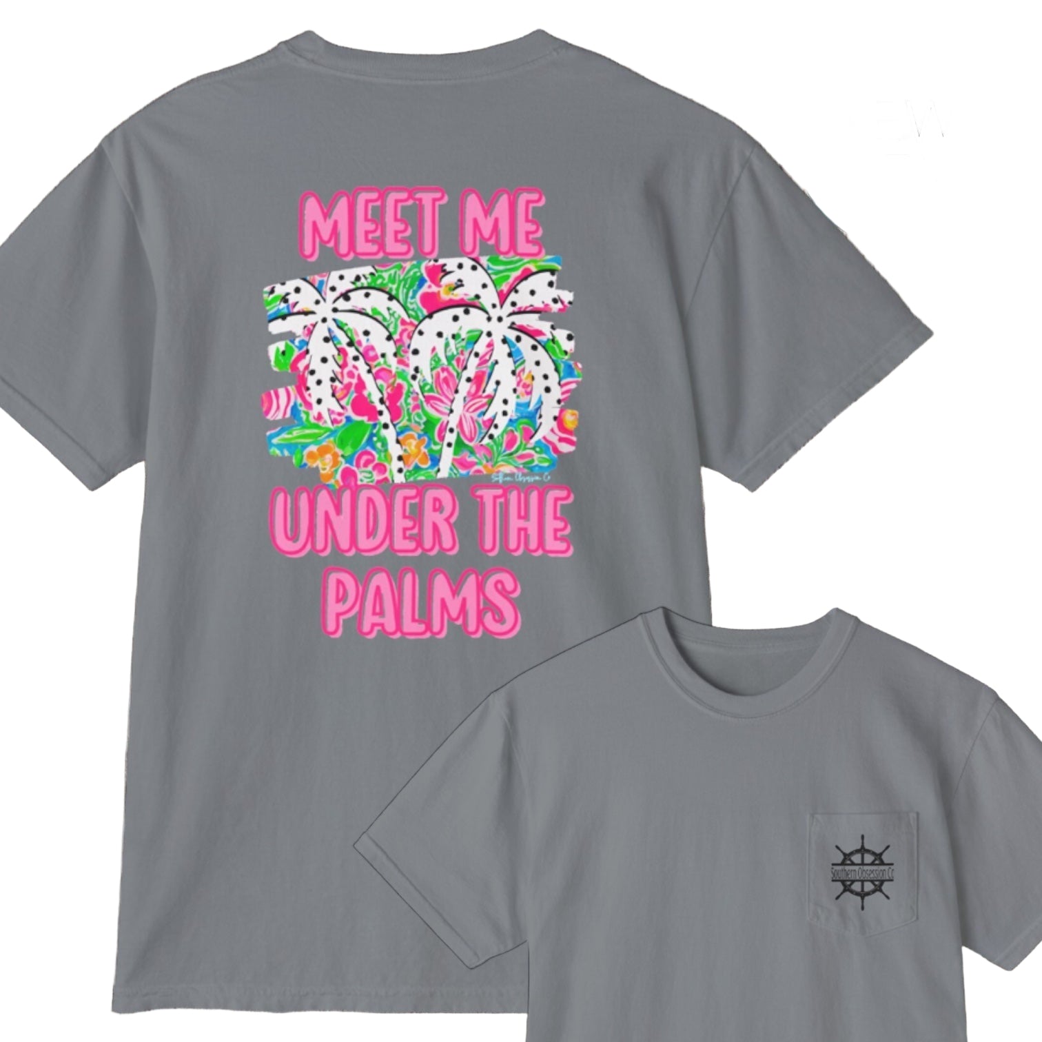 Meet Me Under The Palms Tee - Southern Obsession Co.