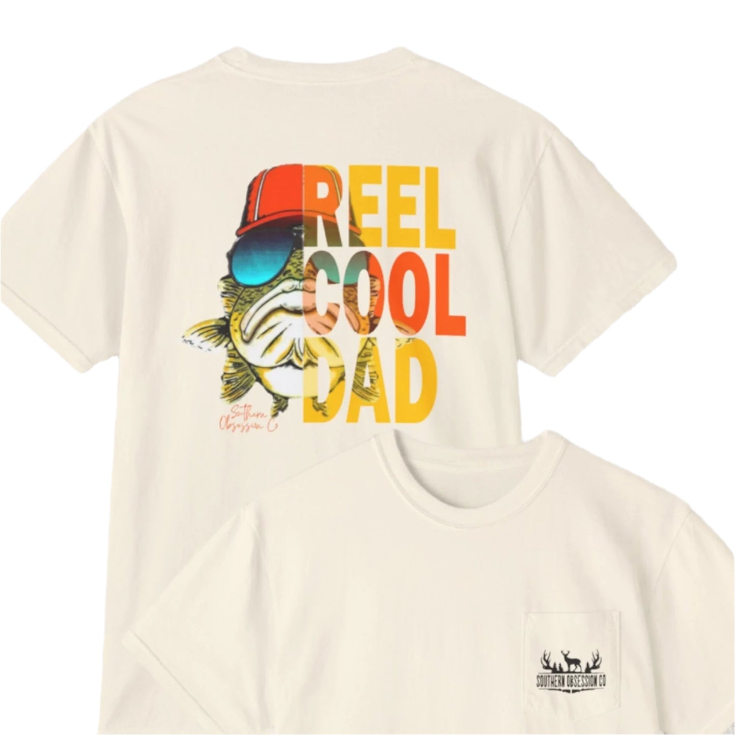 Reel Cool Dad Tee - Southern Obsession Co.