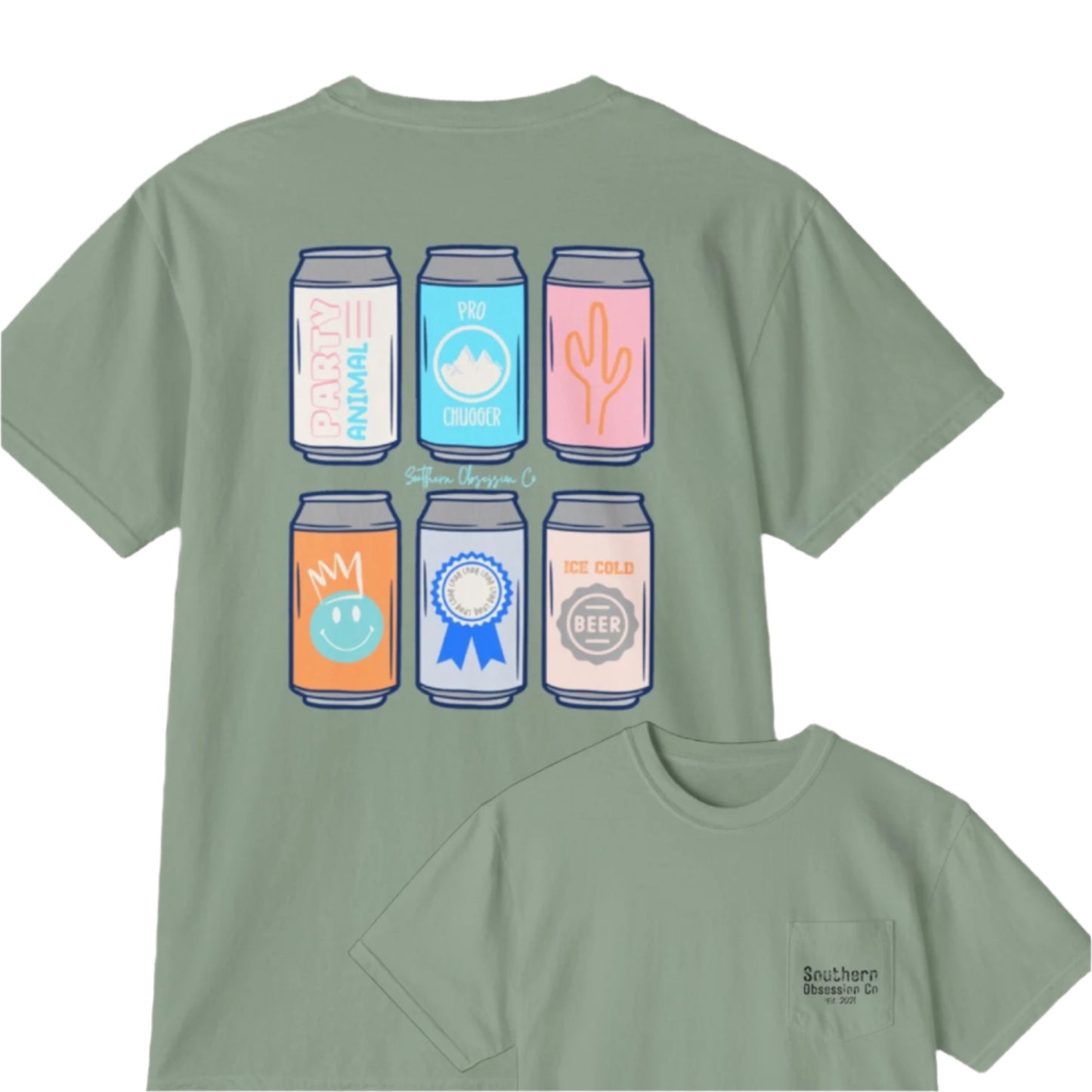 Retro Drink Tee - Southern Obsession Co.