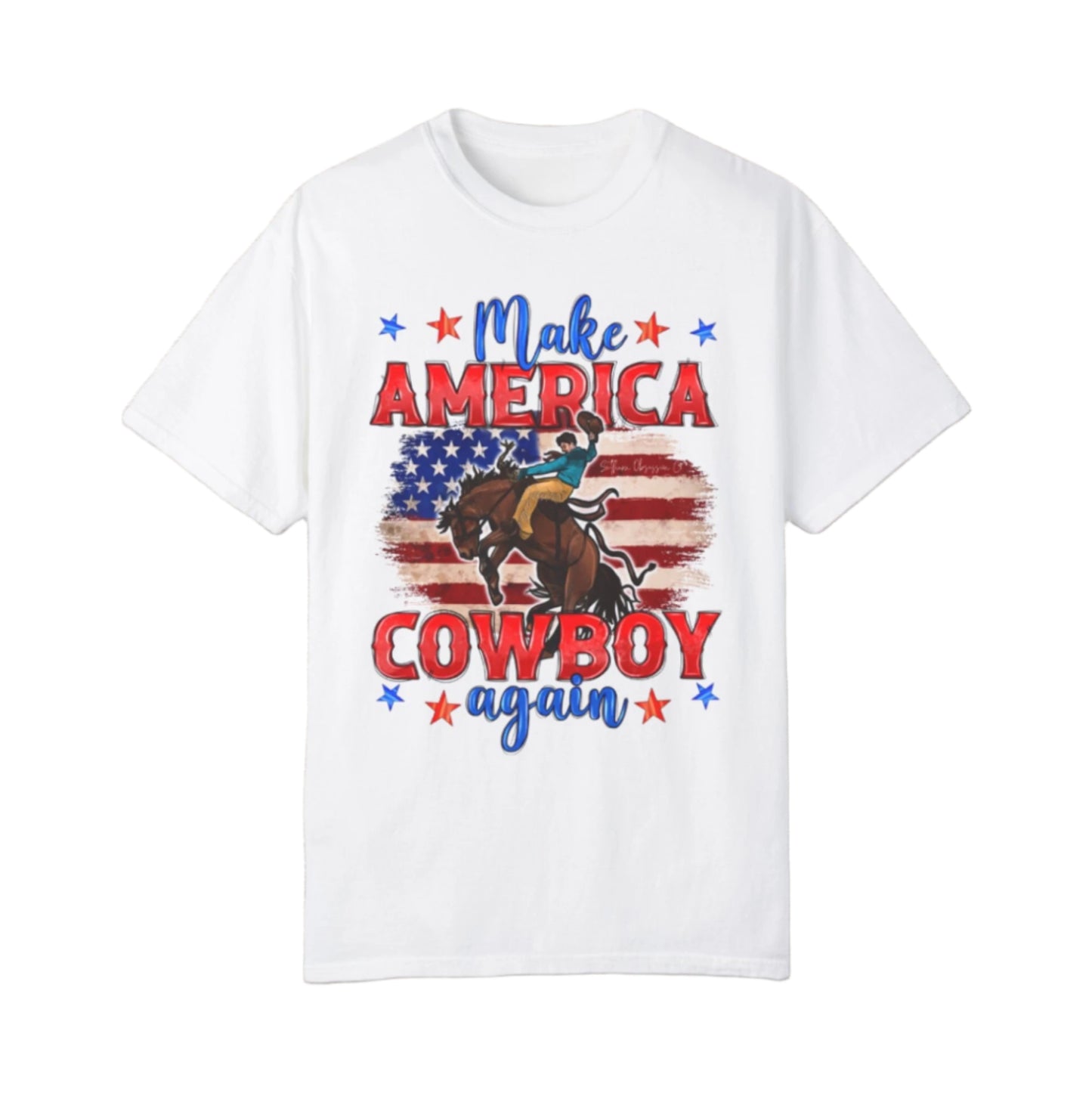 America Cowboy Tee - Southern Obsession Co.