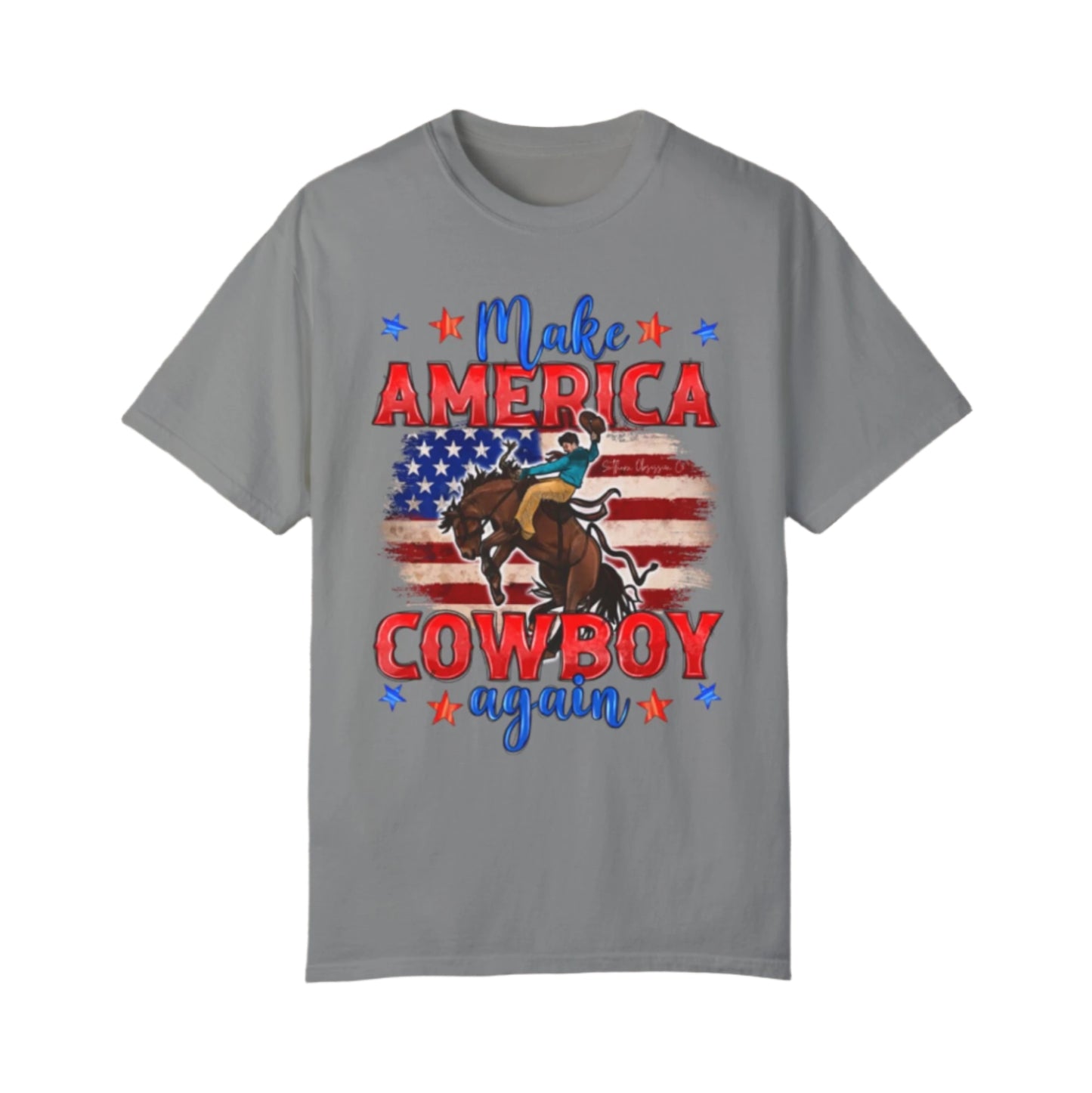 America Cowboy Tee - Southern Obsession Co.