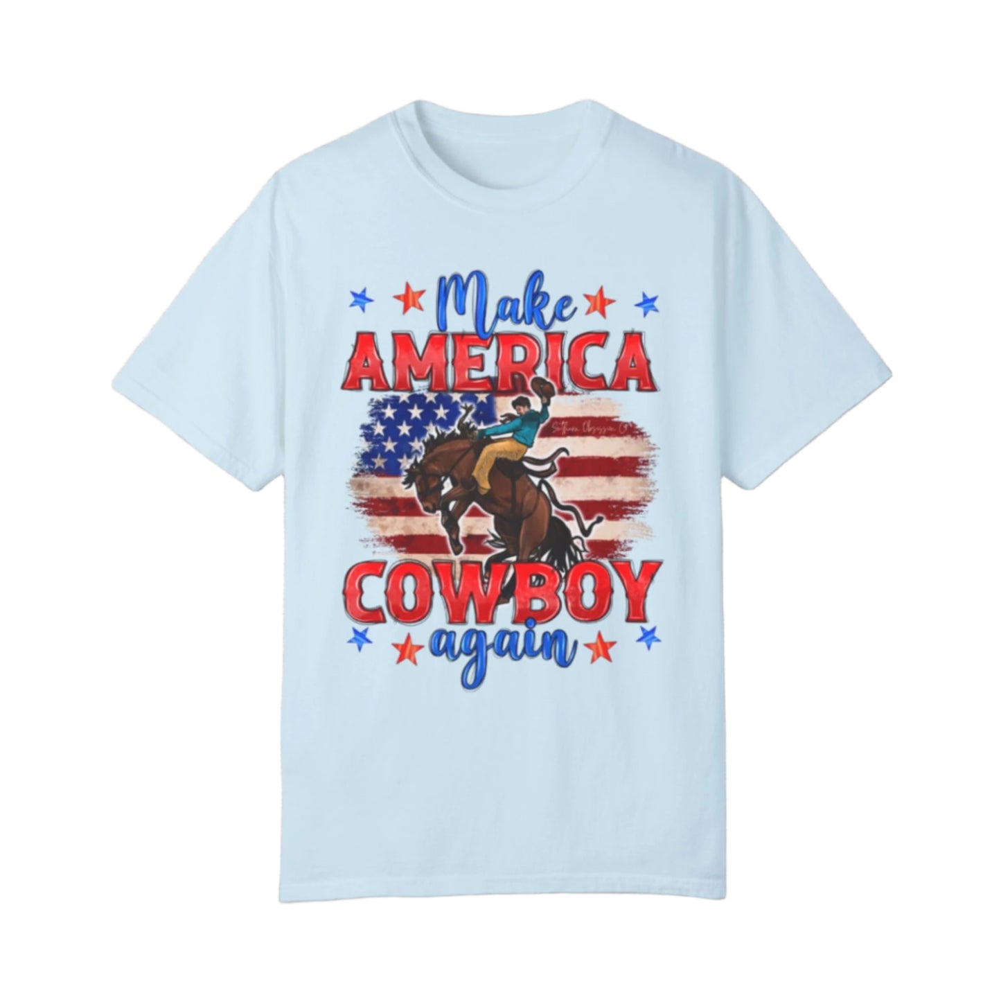 America Cowboy Tee - Southern Obsession Co.