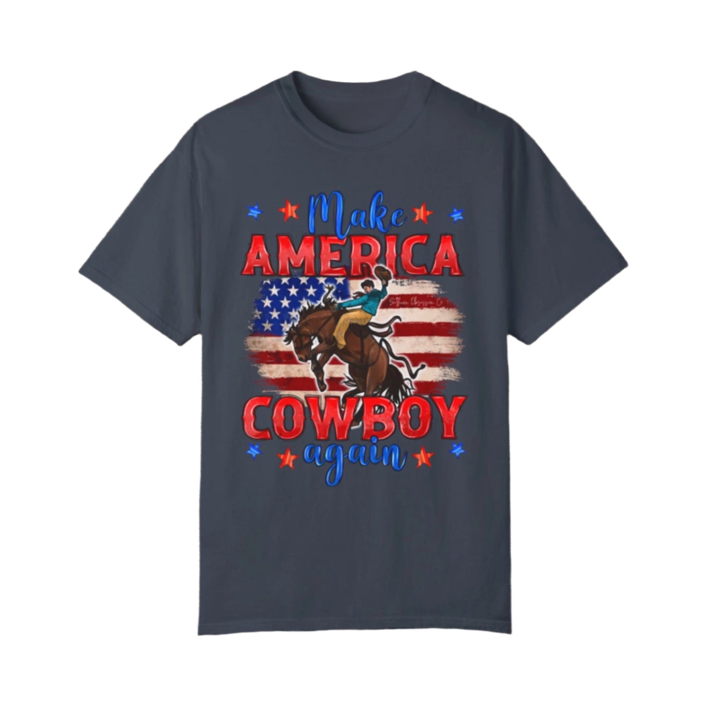 America Cowboy Tee - Southern Obsession Co.