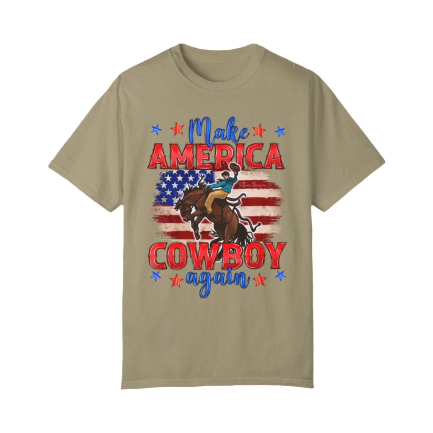 America Cowboy Tee - Southern Obsession Co.