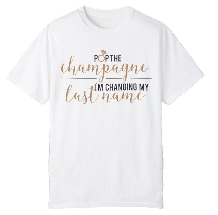 Pop The Champagne Tee - Southern Obsession Co.