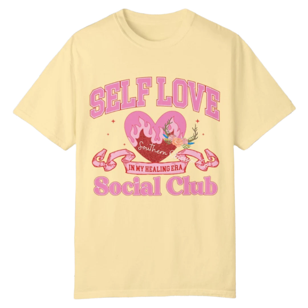 Self Love Healing Era Tee - Southern Obsession Co.