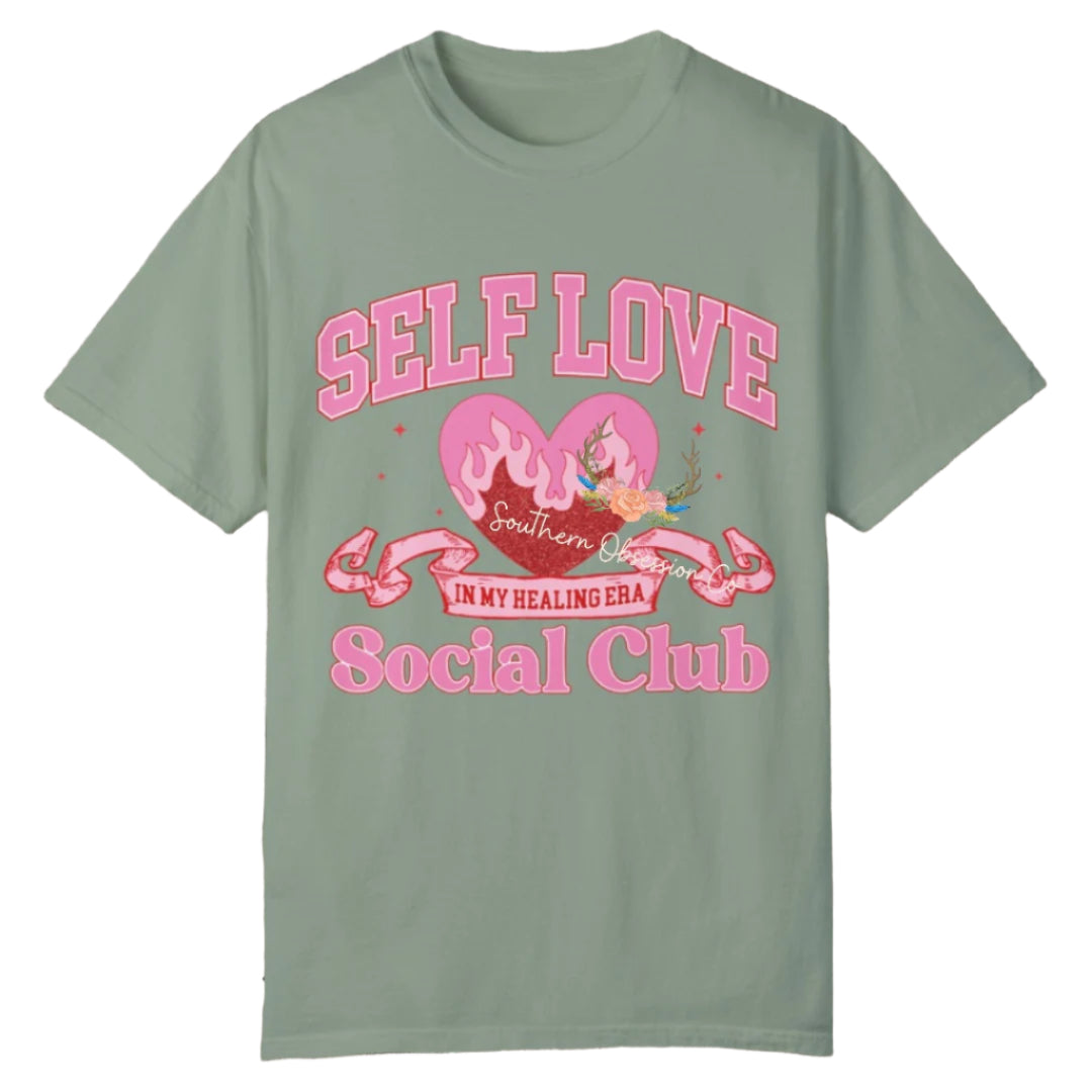 Self Love Healing Era Tee - Southern Obsession Co.