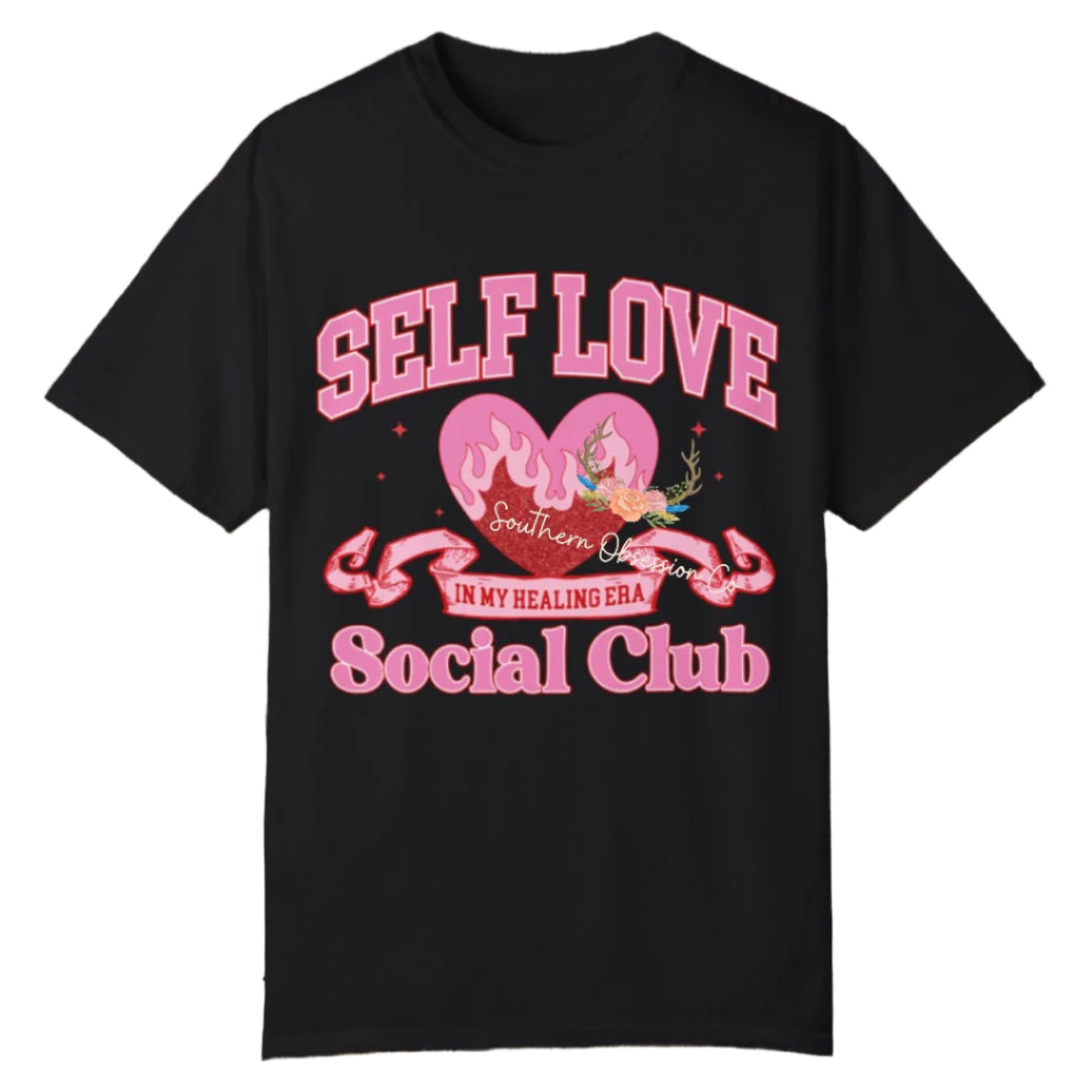 Self Love Healing Era Tee - Southern Obsession Co.