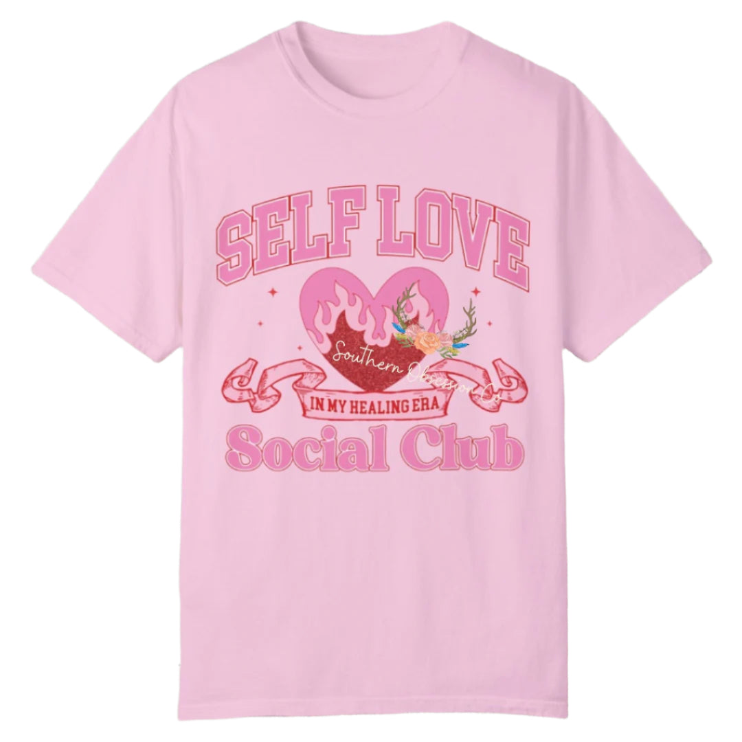 Self Love Healing Era Tee - Southern Obsession Co.