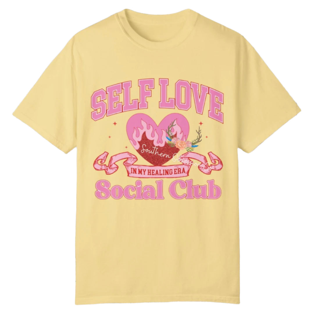 Self Love Healing Era Tee - Southern Obsession Co.