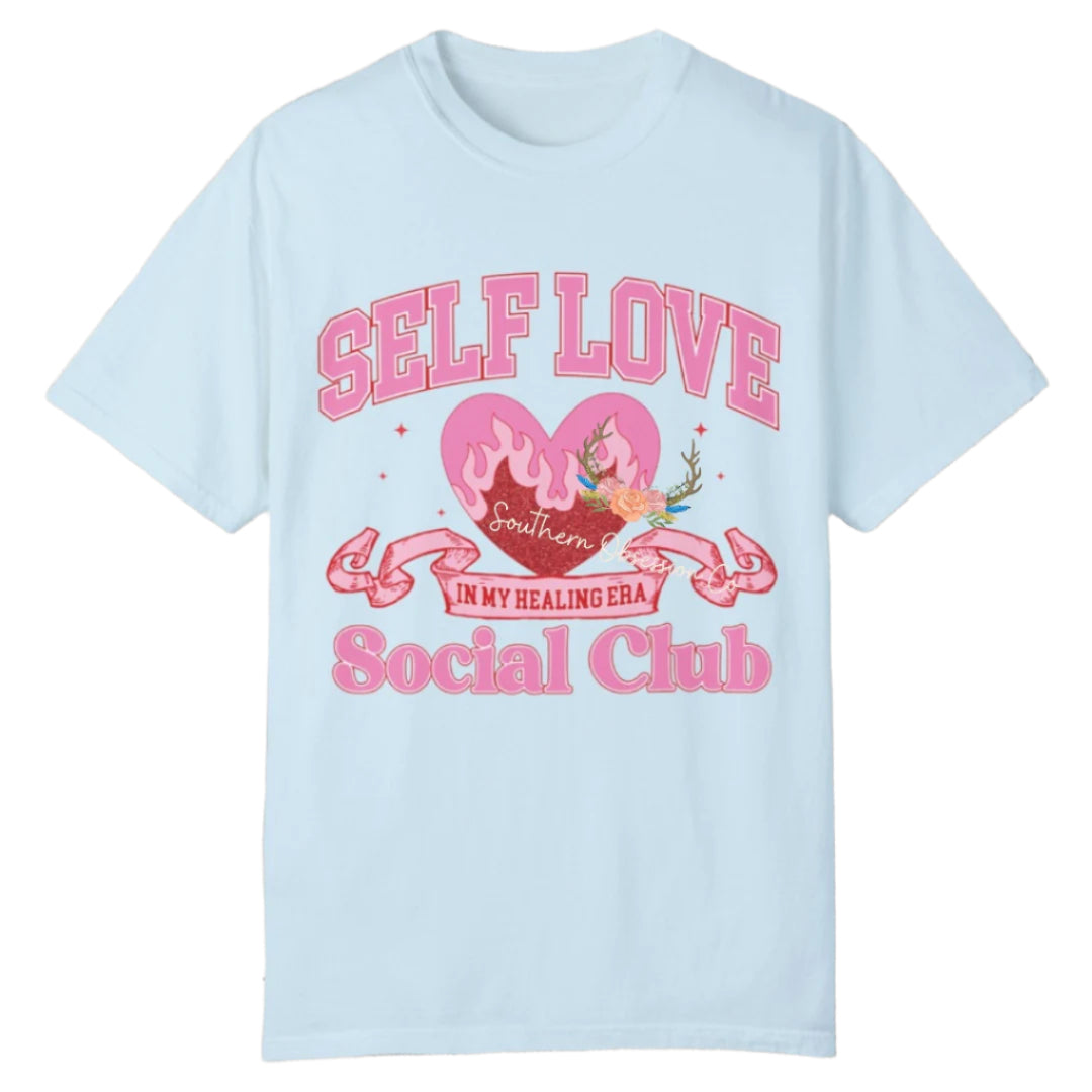 Self Love Healing Era Tee - Southern Obsession Co.