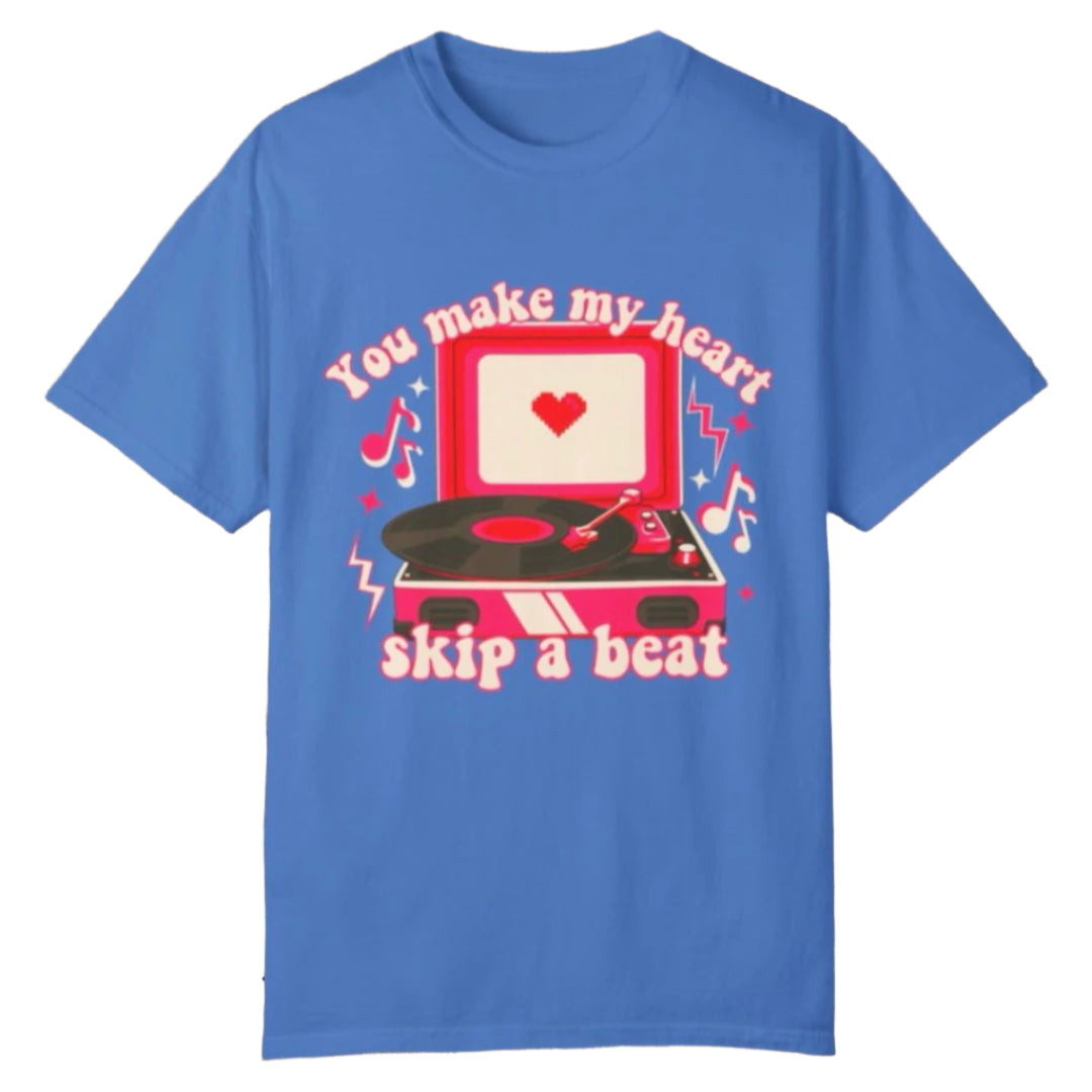 Skip A Beat VDay Tee - Southern Obsession Co.