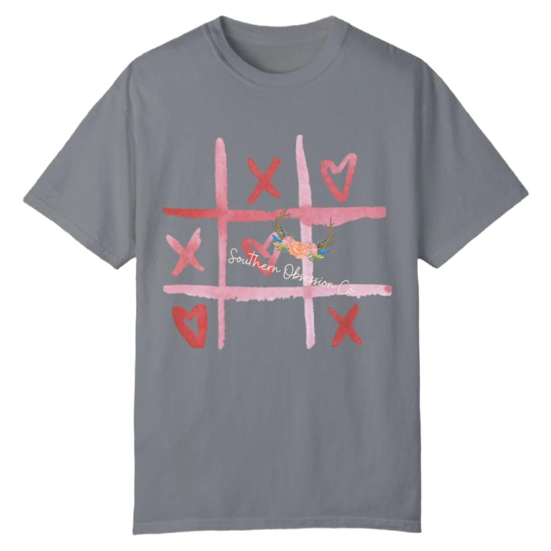 Tik Tac Toe XOXO Tee - Southern Obsession Co.