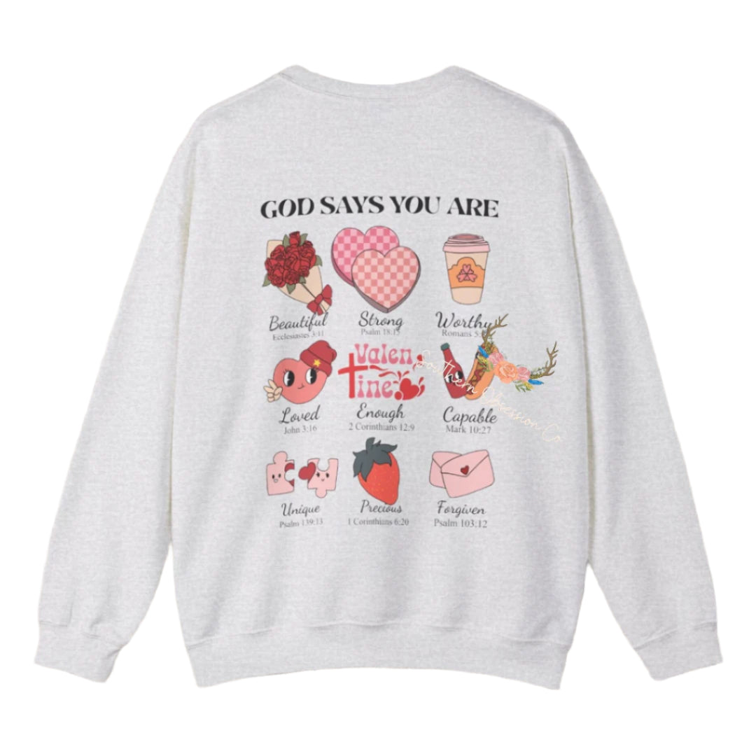 ValenTine "God Says" Tee - Southern Obsession Co.
