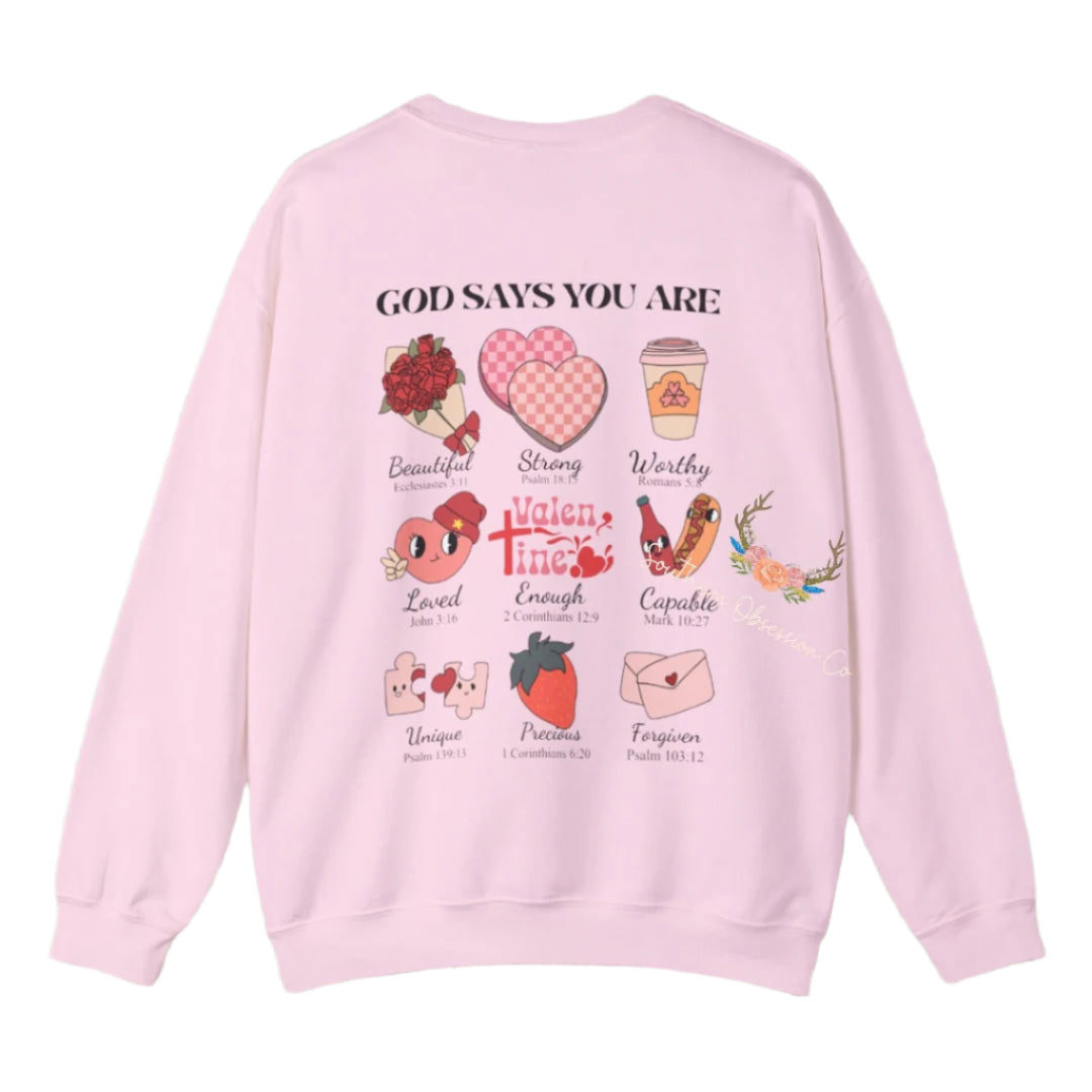 ValenTine "God Says" Tee - Southern Obsession Co.