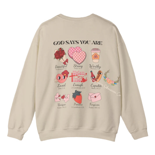 ValenTine "God Says" Tee - Southern Obsession Co.