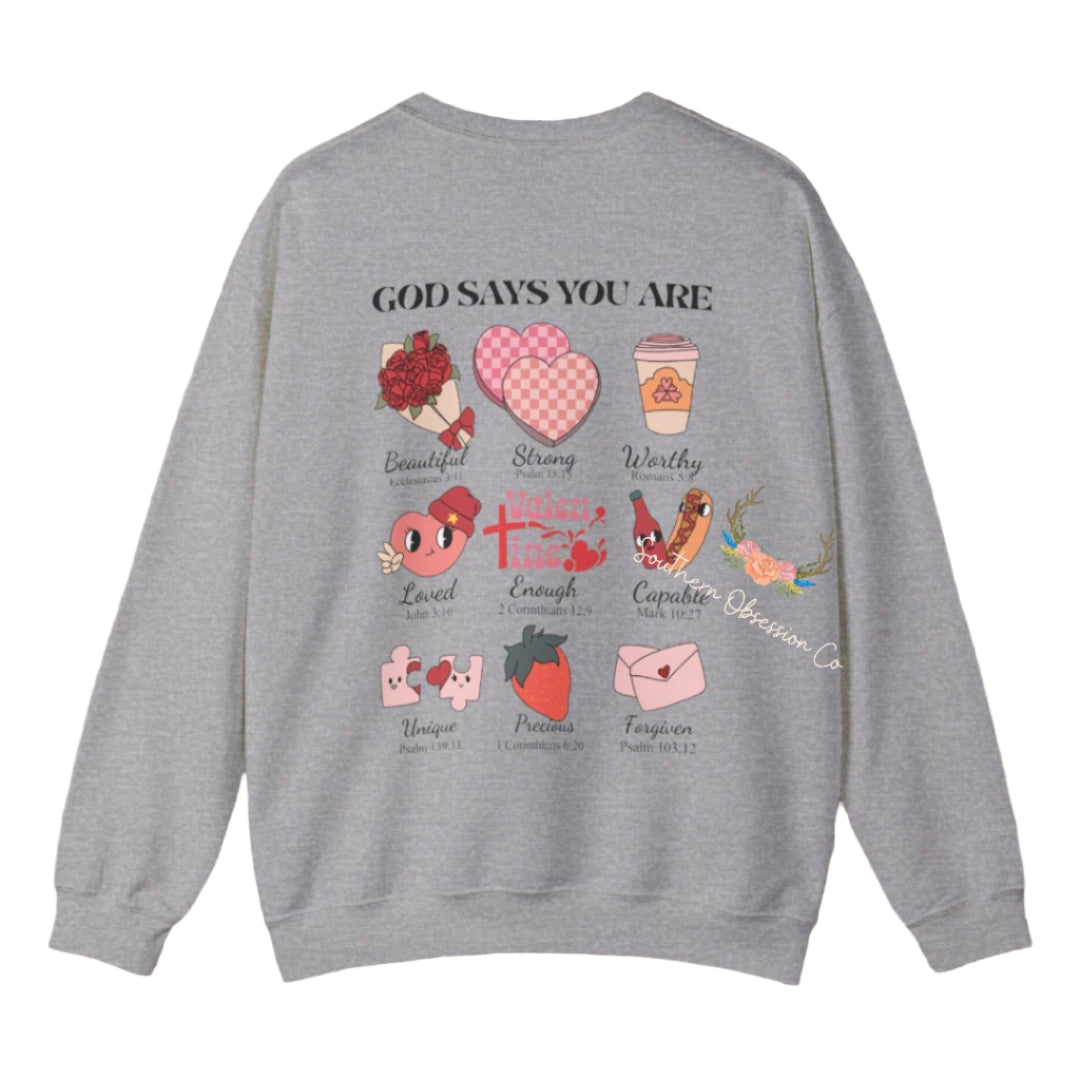 ValenTine "God Says" Tee - Southern Obsession Co.