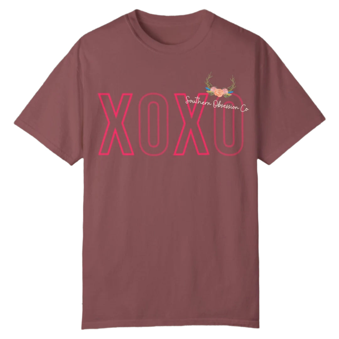XOXO VDay Tee - Southern Obsession Co.