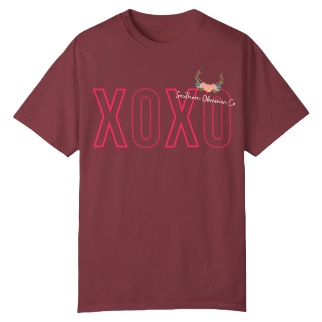 XOXO VDay Tee - Southern Obsession Co.