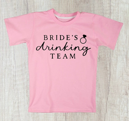 Bride's Drinking Team Tee - Southern Obsession Co.