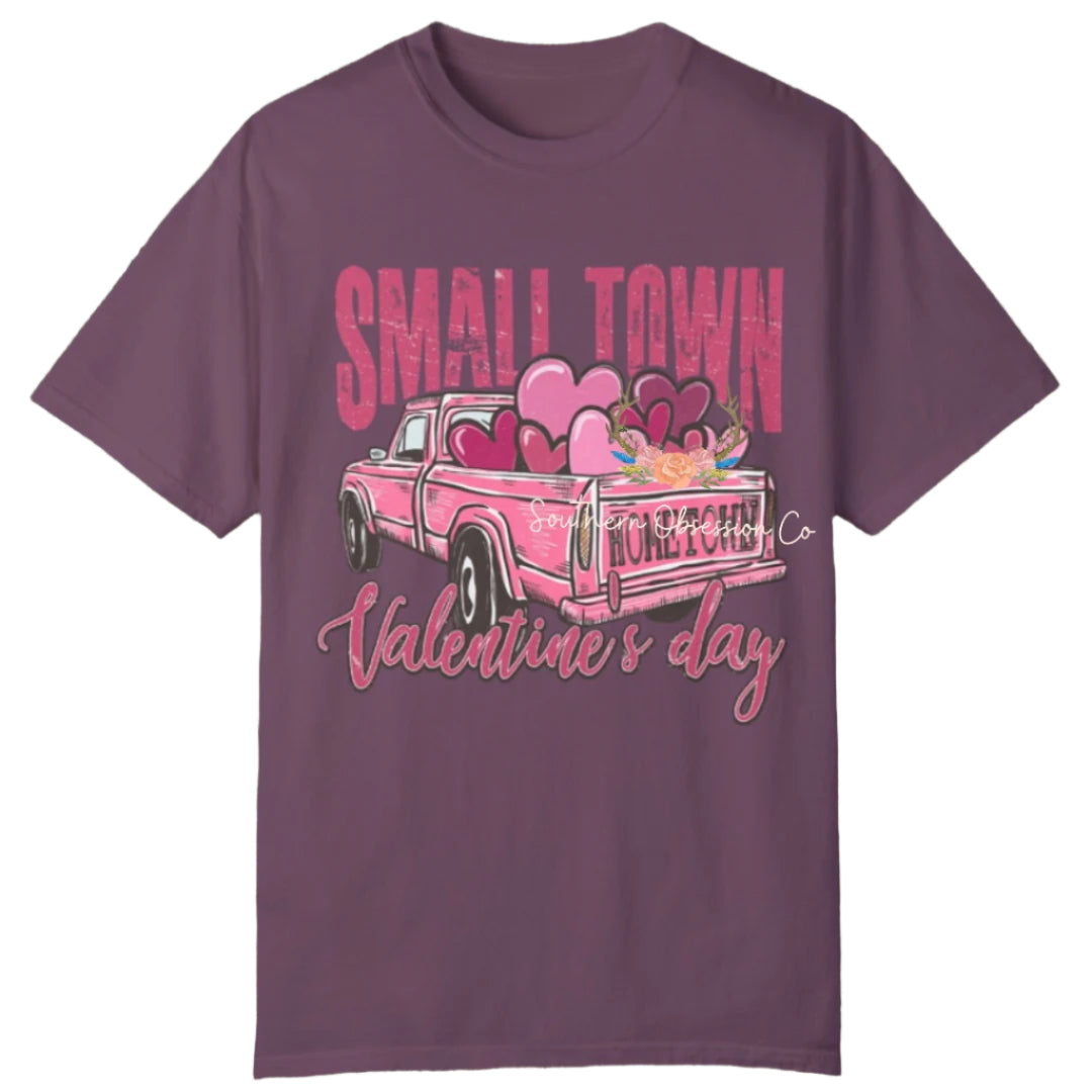 Small Town Valentine Tee - Southern Obsession Co.