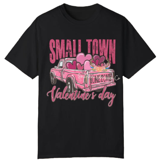 Small Town Valentine Tee - Southern Obsession Co.