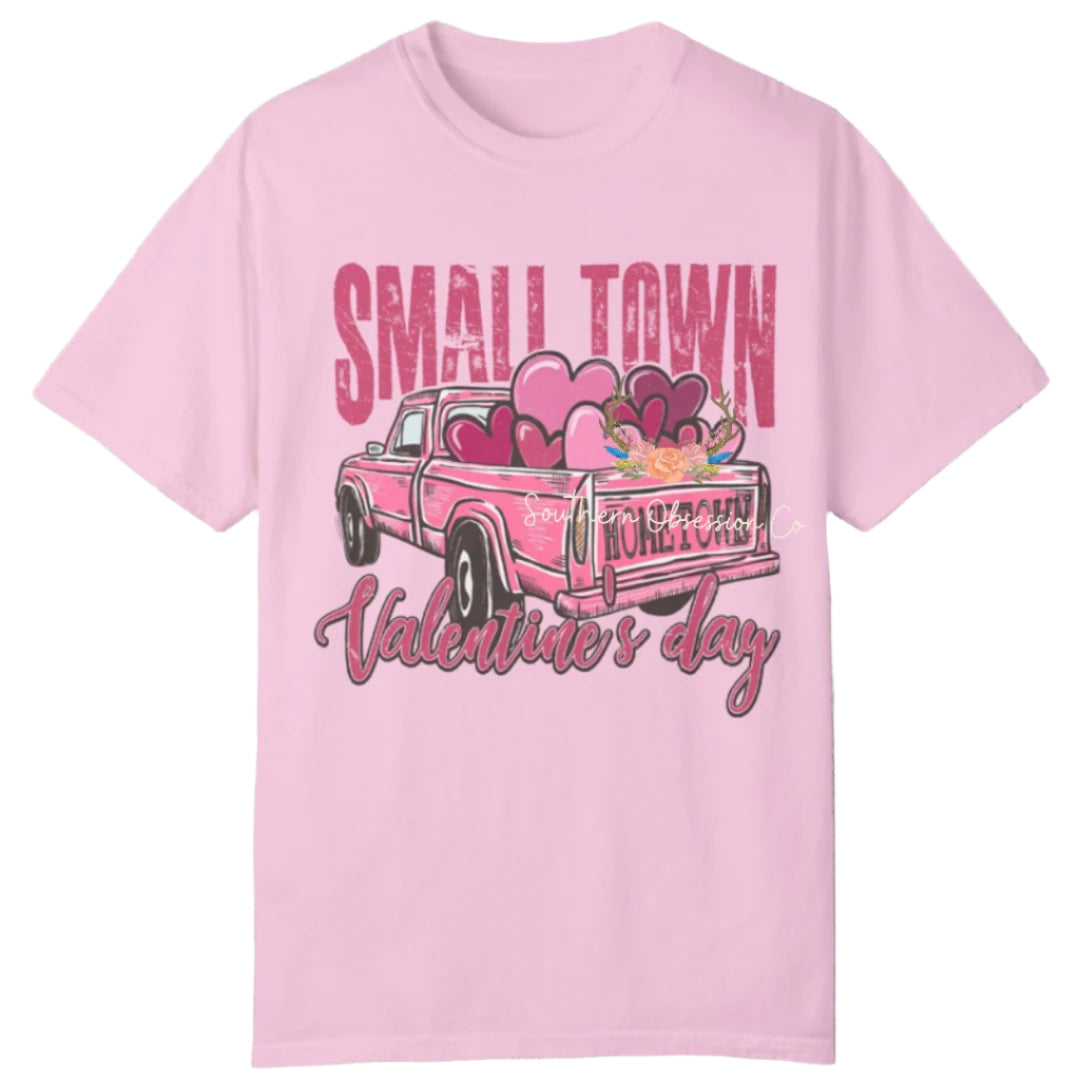 Small Town Valentine Tee - Southern Obsession Co.