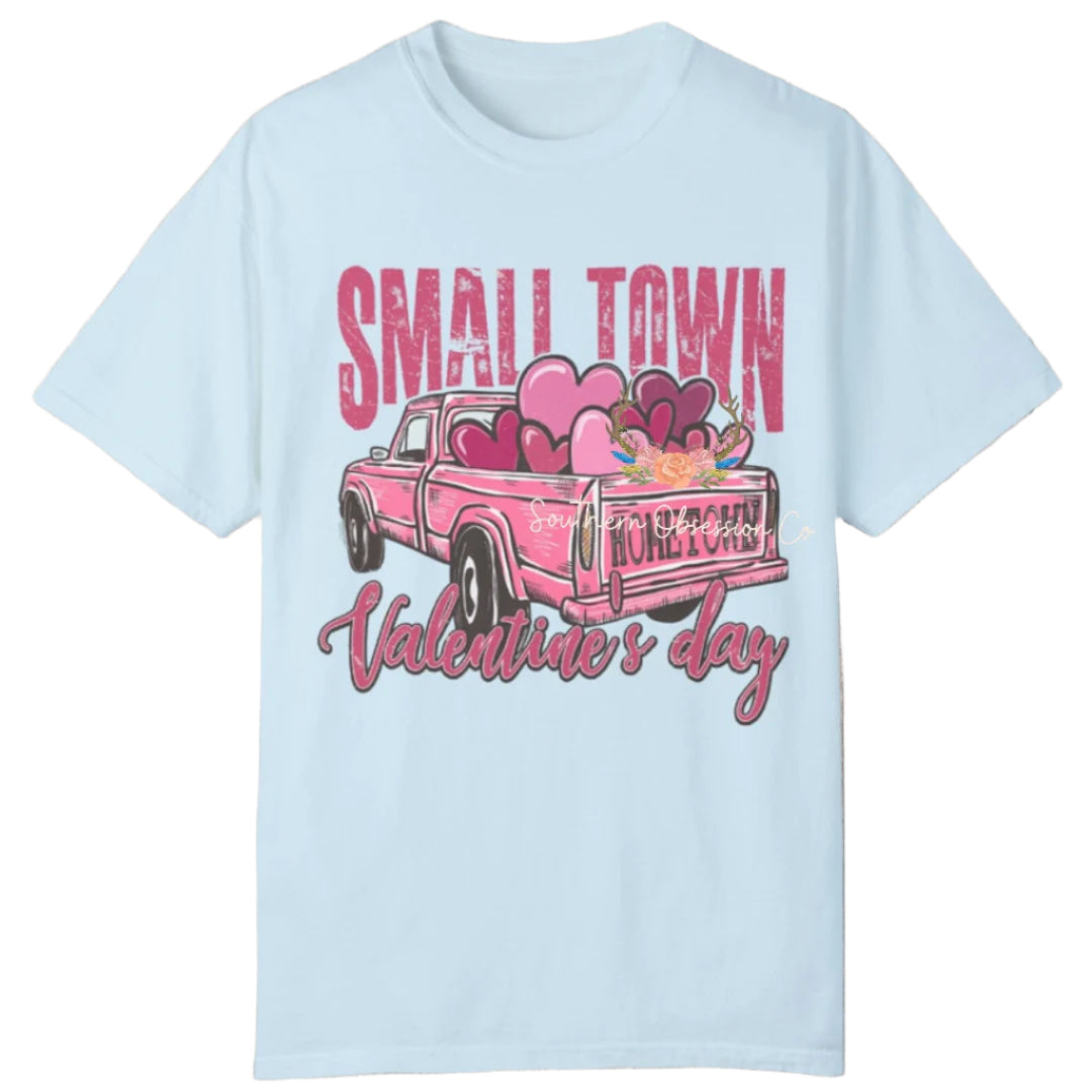 Small Town Valentine Tee - Southern Obsession Co.