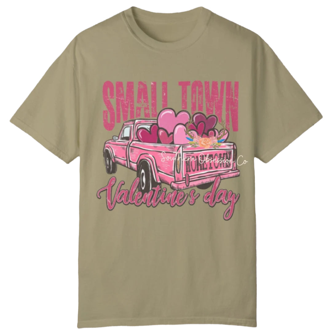 Small Town Valentine Tee - Southern Obsession Co.