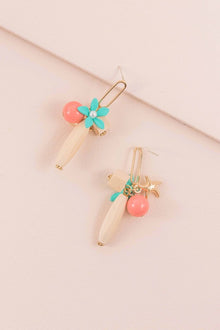  Tropically Charmed Dangle Earrings - Southern Obsession Co. 