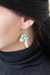 Tropically Charmed Dangle Earrings - Southern Obsession Co. 