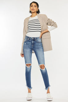  High Rise Ankle Skinny Jeans - Southern Obsession Co. 