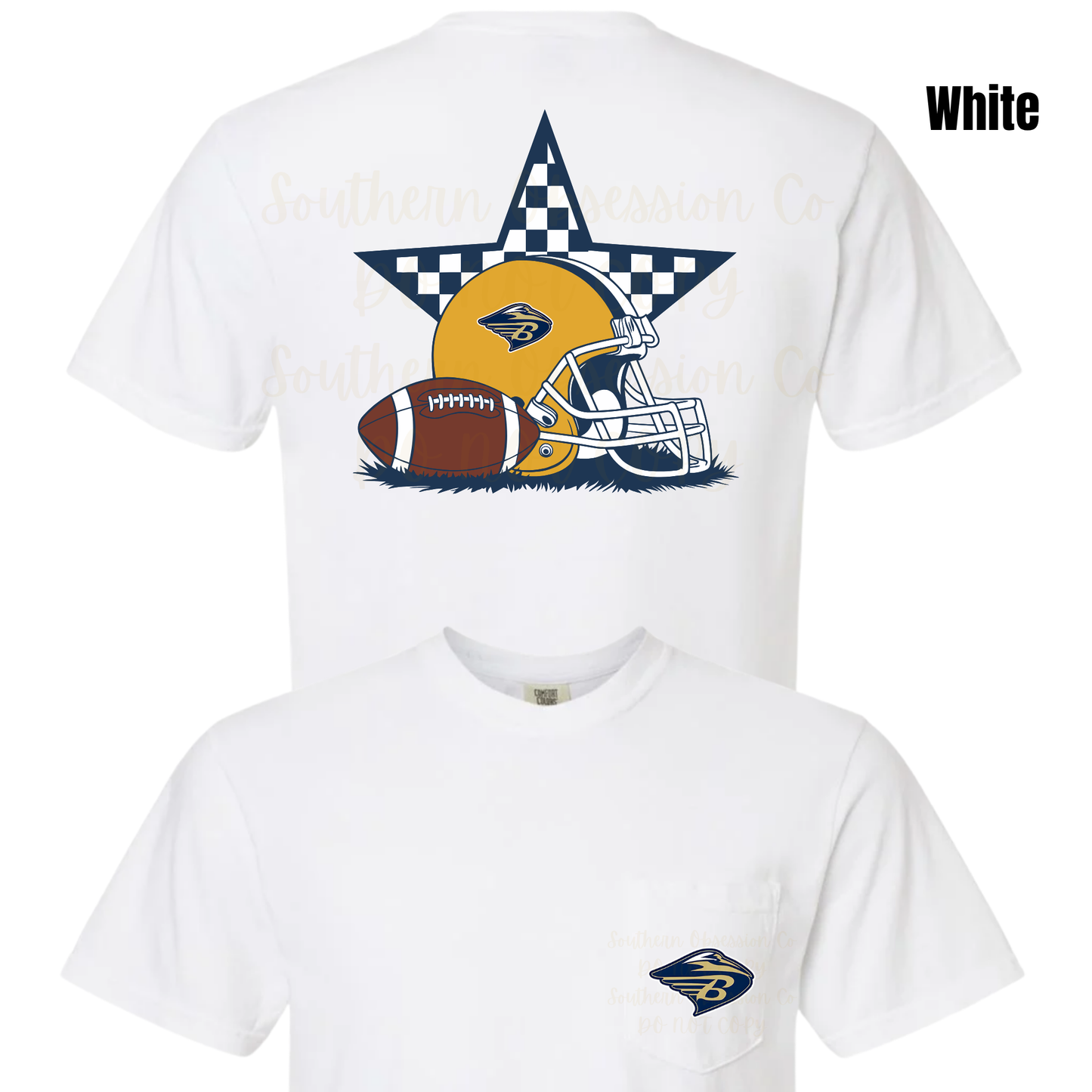Checkered Heron Tee